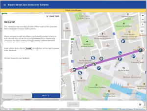 Beech Street proposal map