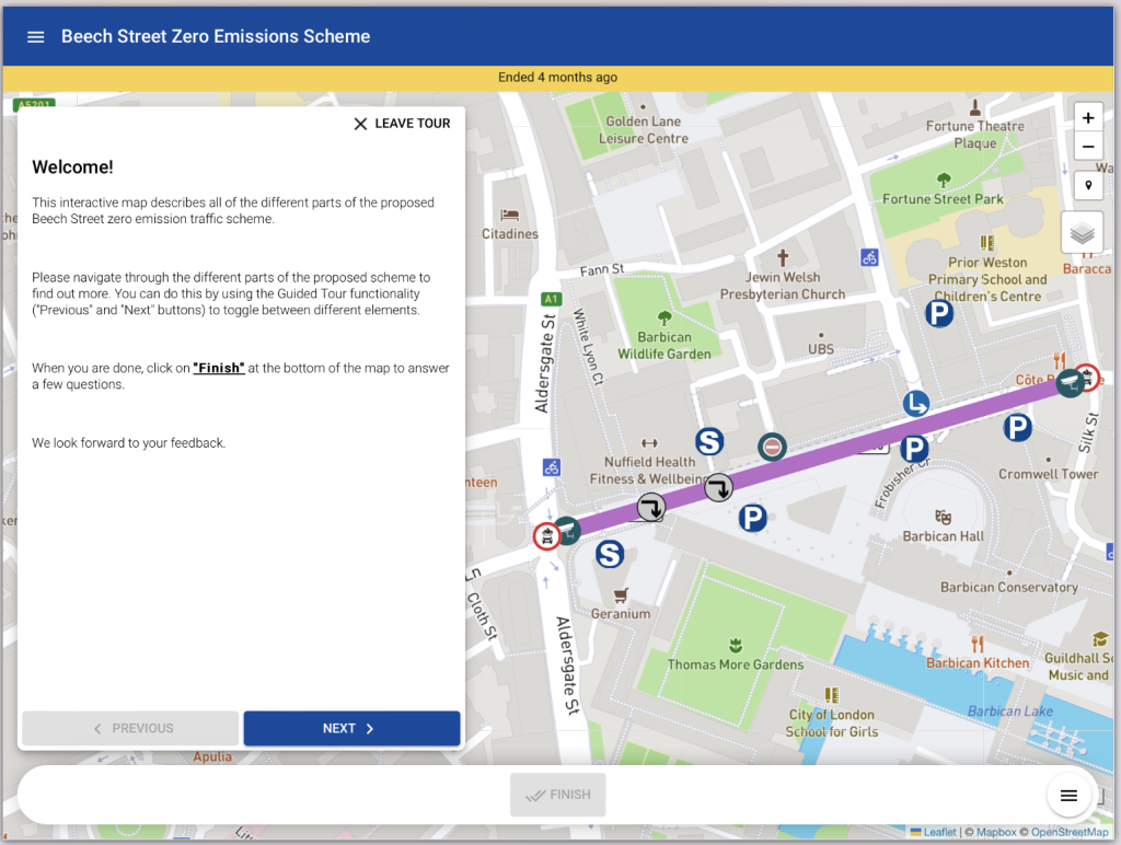 Proposal feedback - active travel consultation